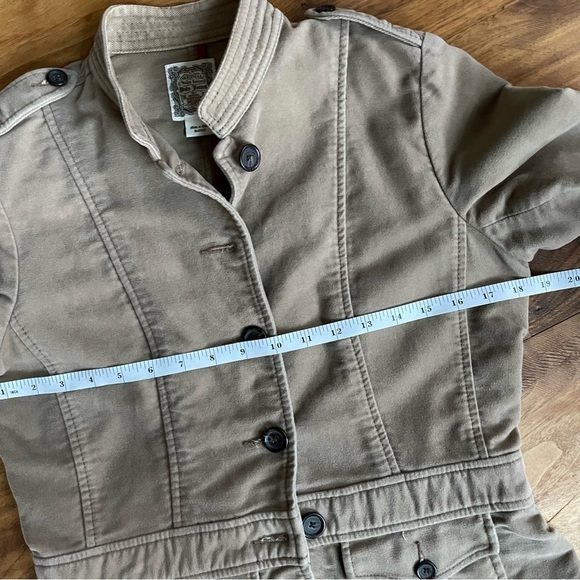 Ralph Lauren Polo Jeans Company Tan Velvet Jacket - Picture 9 of 12